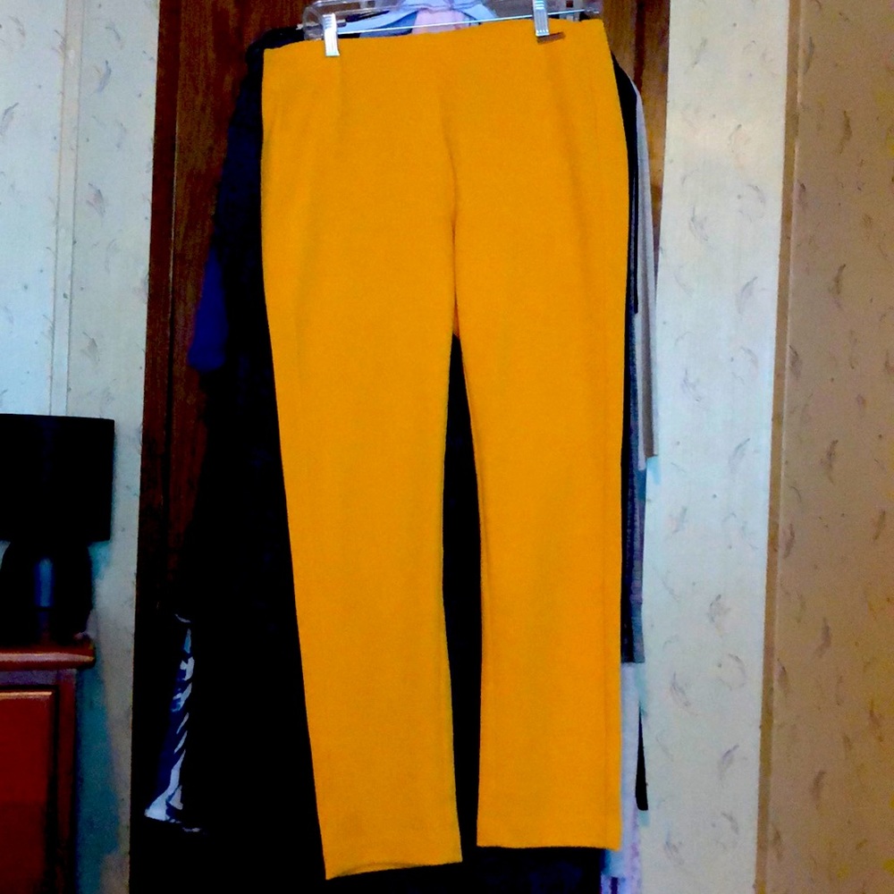 Rafaella Yellow Pants